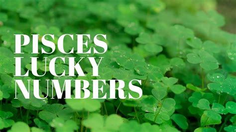 pisces powerball lucky numbers